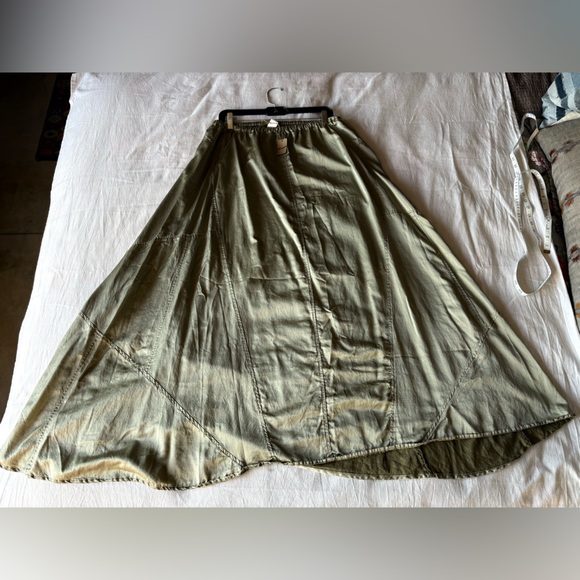 NWT CP Shades Cotton Silk Maxi Skirt - Picture 14 of 16